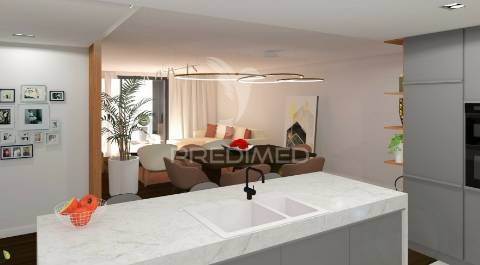 Apartamento t3 duplex na zona da ajuda