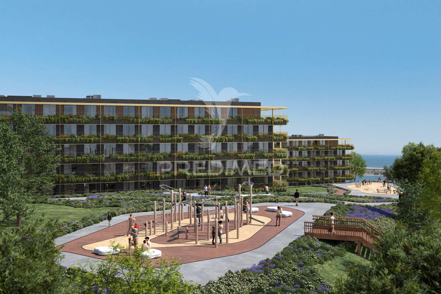 Apartamento t4, no edifício marina douro 1 em canidelo