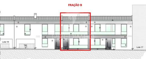 Terreno com projeto para a construção de 3 moradias em castro verde