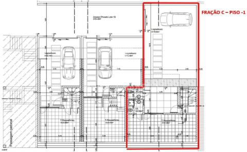 Terreno com projeto para a construção de 3 moradias em castro verde