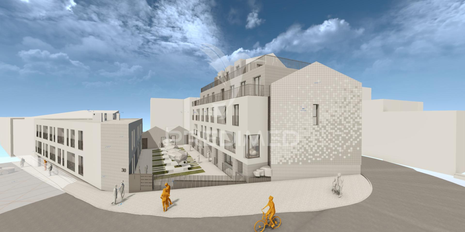 Apartamento em construção tipologia t4 duplex em condomínio fechado