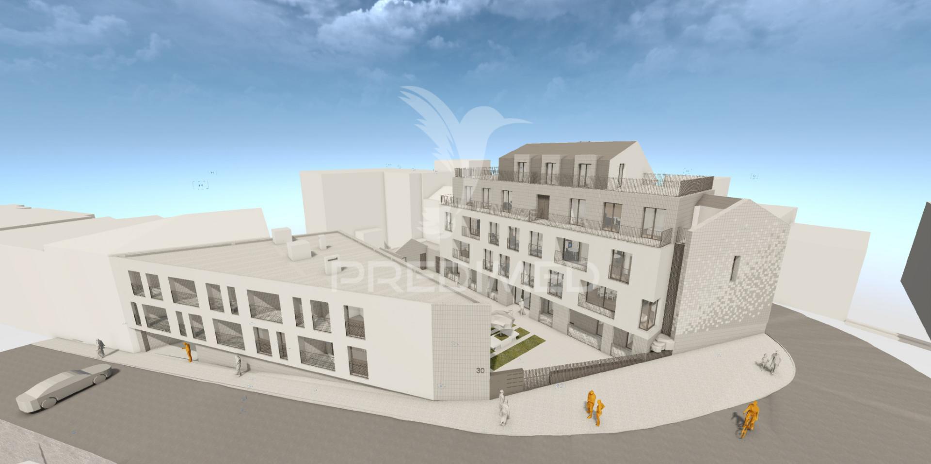 Apartamento em construção tipologia t4 duplex em condomínio fechado