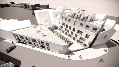 Apartamento em construção tipologia t3 em condomínio fechado