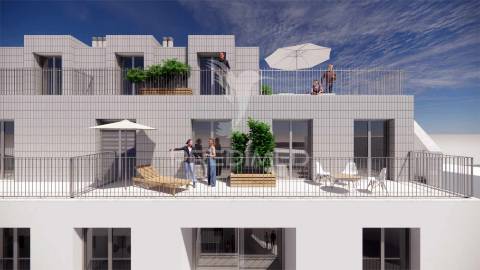 Apartamento em construção tipologia t3 em condomínio fechado