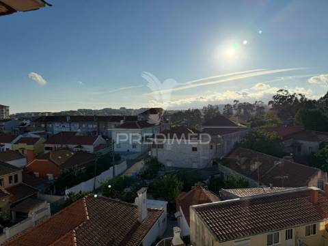 Negociável - excelente apartamento t2 c/garagem, agualva cacém