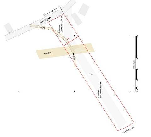 Invista em terreno com área construível em zona rural com bons acessos