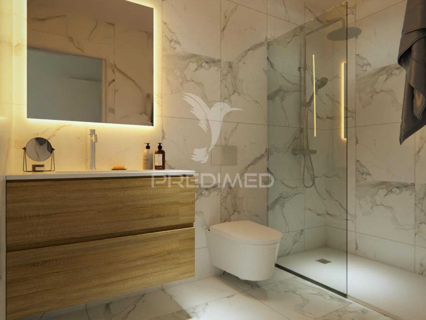 Apartamento t2 com varanda e lugar de garagem