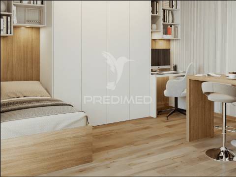 Apartamento t2 com suite, varanda e lugar de garagem em aveiro