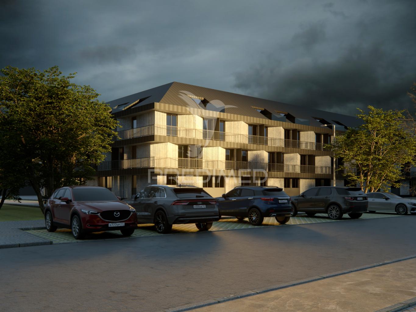 Apartamento t1 com varanda e lugar de garagem em aveiro