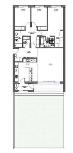 Apartamento t3 com jardim privado - valongo