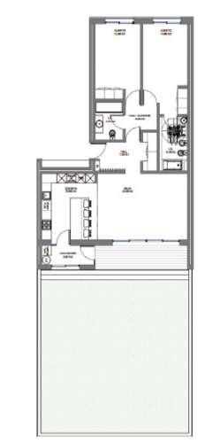 Apartamento t2 com jardim privado - valongo