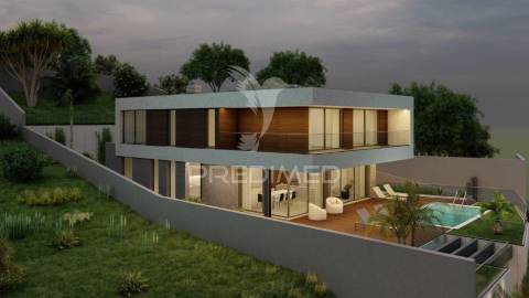 Moradia de luxo t4 com vista mar no funchal