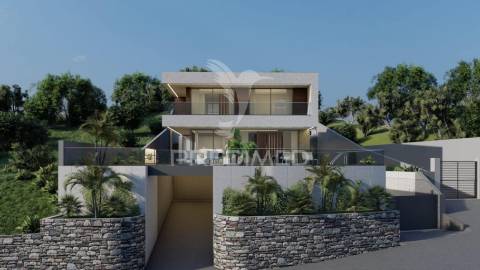 Moradia de luxo t4 com vista mar no funchal