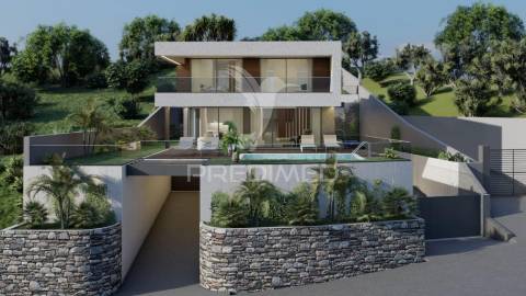 Moradia de luxo t4 com vista mar no funchal