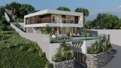 Moradia de luxo t4 com vista mar no funchal