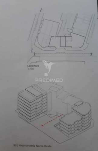 Terreno em zona central de setúbal, para construção de edifício de r/c e 5 andares c./ 3 andares para garagens.