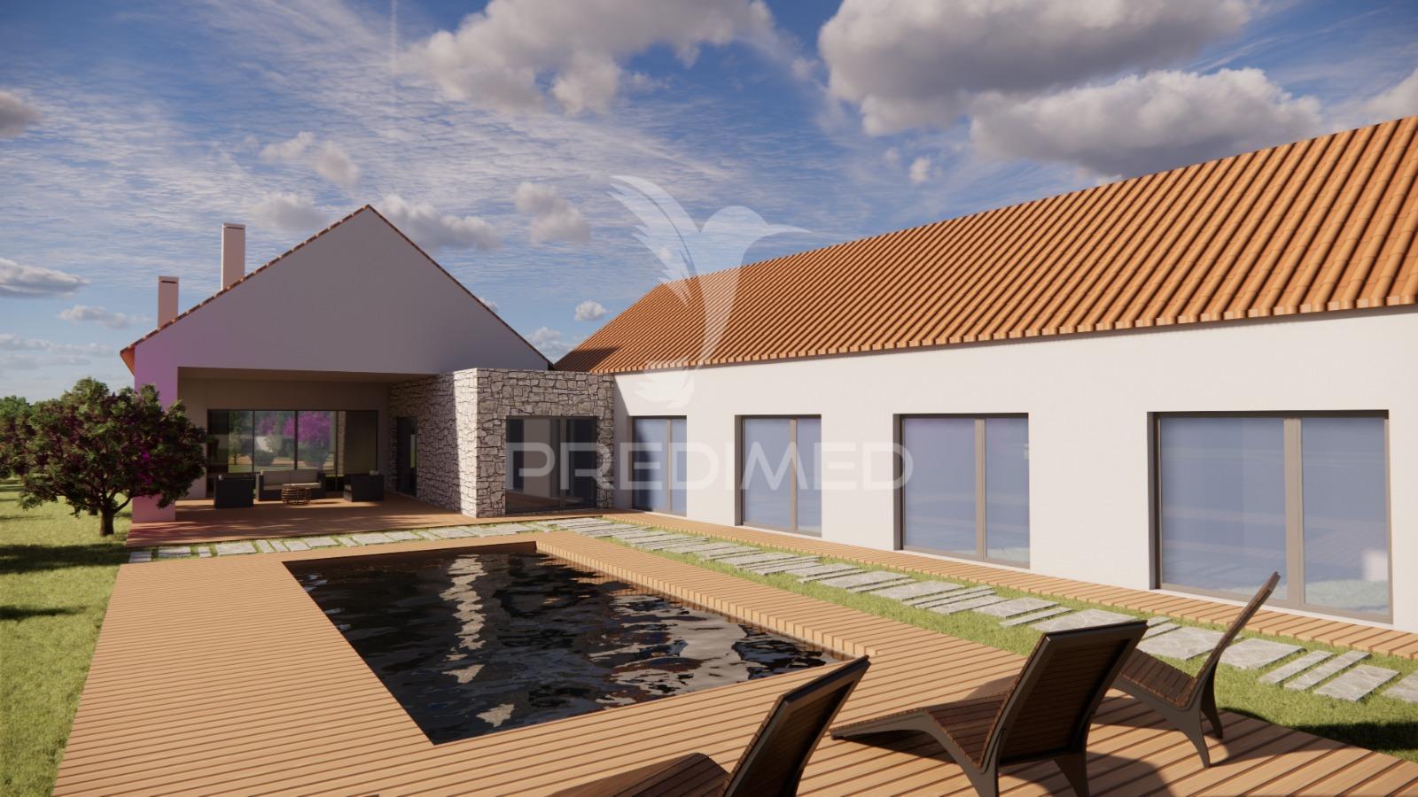 Terreno urbano em fátima – com projeto aprovado para moradia térrea com piscina