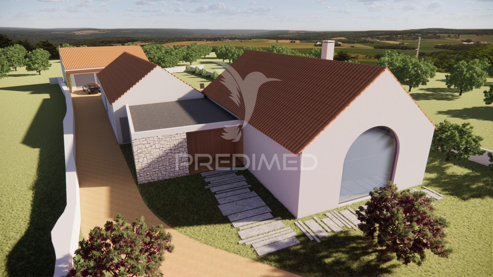 Terreno urbano em fátima – com projeto aprovado para moradia térrea com piscina