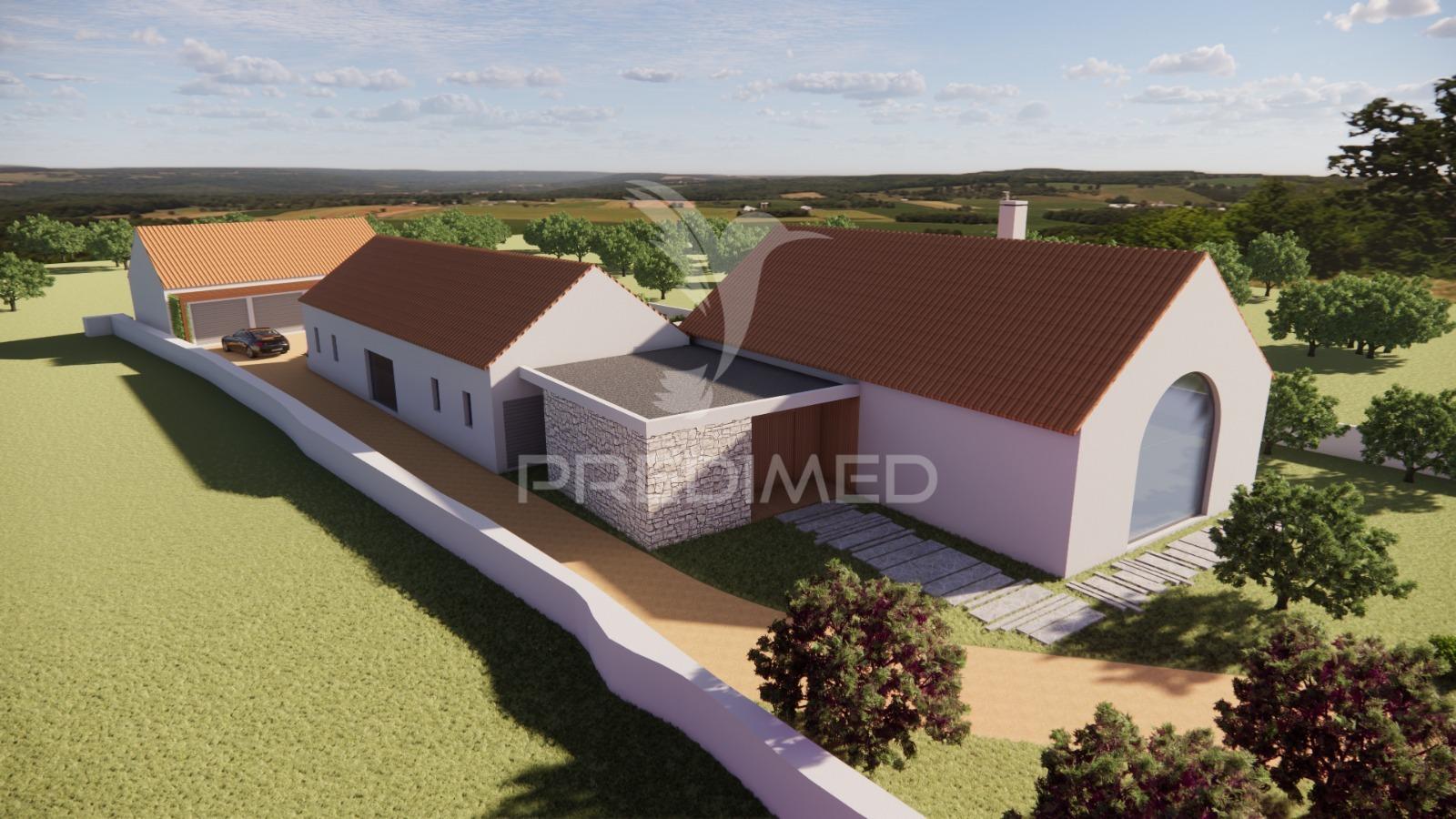 Terreno urbano em fátima – com projeto aprovado para moradia térrea com piscina