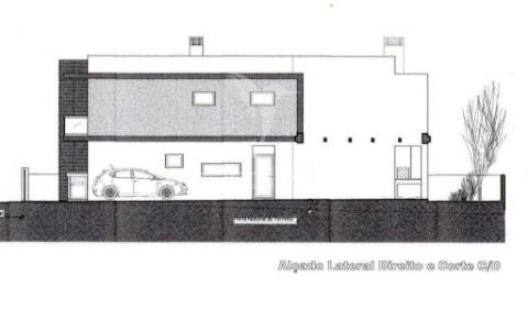 Moradia geminada t3 c/pérgula, p.general - fernão ferro