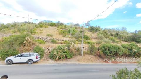 Terreno rustico com vista mar estoi