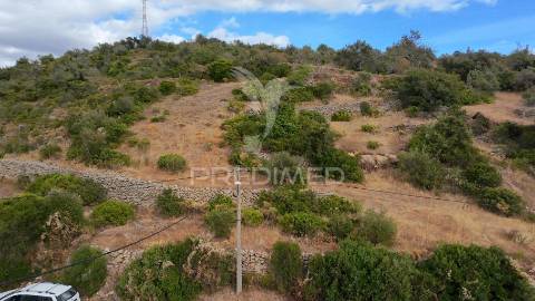 Terreno rustico com vista mar estoi