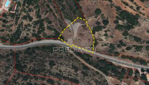 Terreno rustico com vista mar estoi