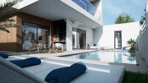 Moradia isolada duplex t3, c/piscina, em fernão ferro