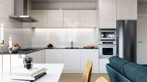 Apartamento t3 com varanda, na quinta do meio