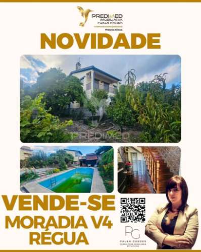 Moradia t4  independente, junto ao centro escolar das alagoas, no peso da régua