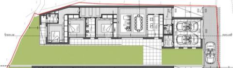 Terreno com projecto aprovado para moradia individual