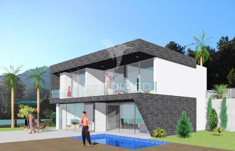 Moradia isolada com piscina e vista mar infinita – ponta do sol, canhas