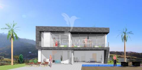 Moradia isolada com piscina e vista mar infinita – ponta do sol, canhas