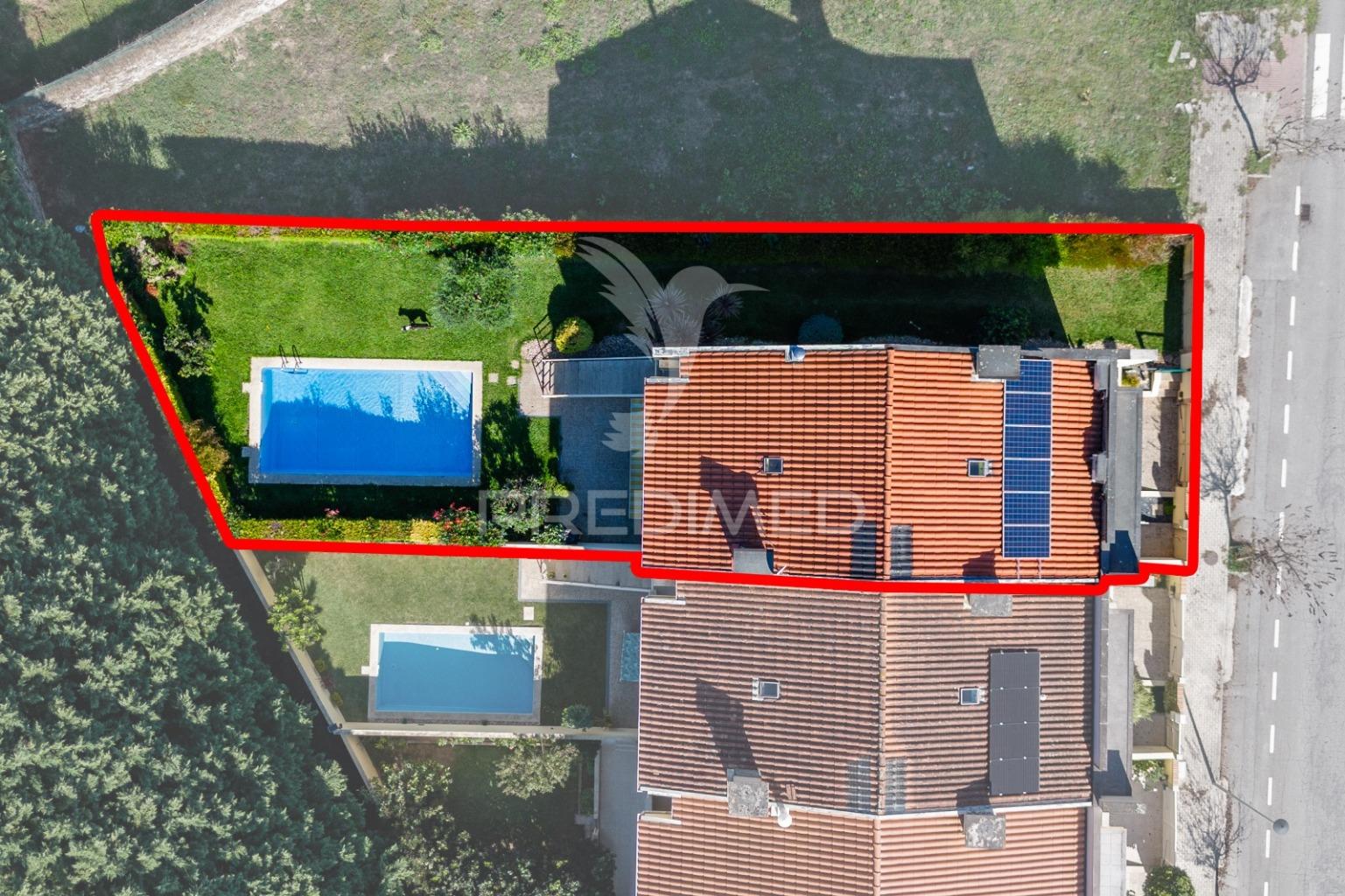Moradia t4 com piscina - real, dume e semelhe