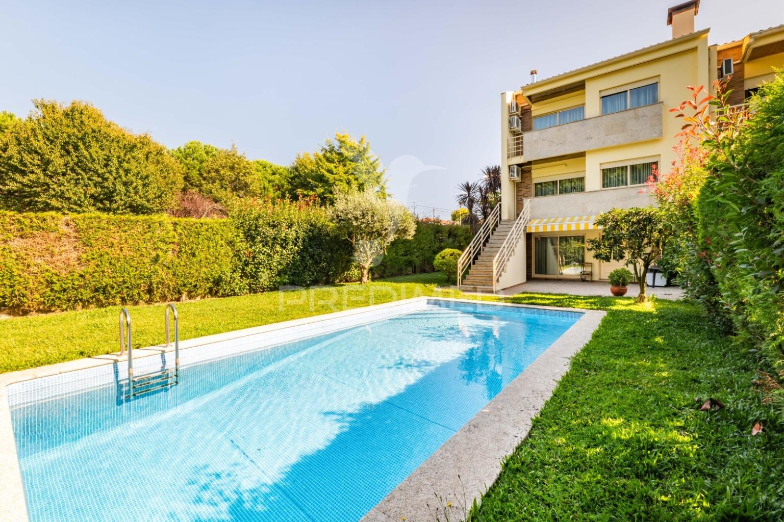 Moradia t4 com piscina - real, dume e semelhe