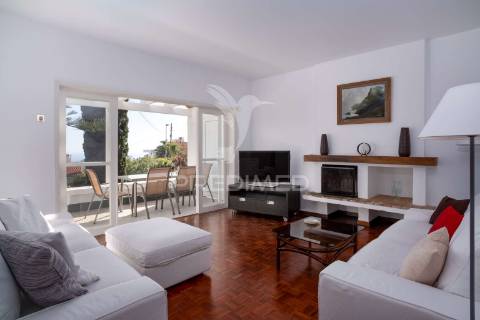 Moradia t2 com terraço vista mar & jardim tropical