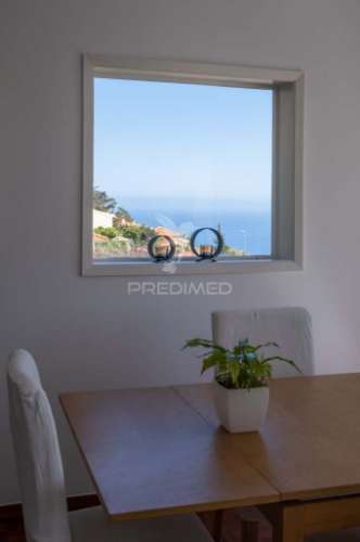 Moradia t2 com terraço vista mar & jardim tropical