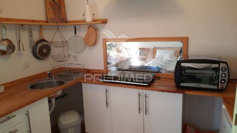 Moradia t2 com terraço vista mar & jardim tropical