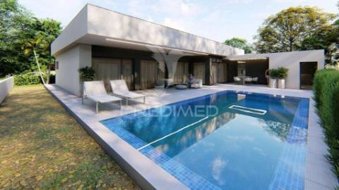 Moradia isolada t4, c/piscina e garagem, qta. marquesa iii