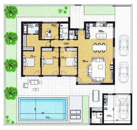 Moradia isolada t4, c/piscina e garagem, qta. marquesa iii