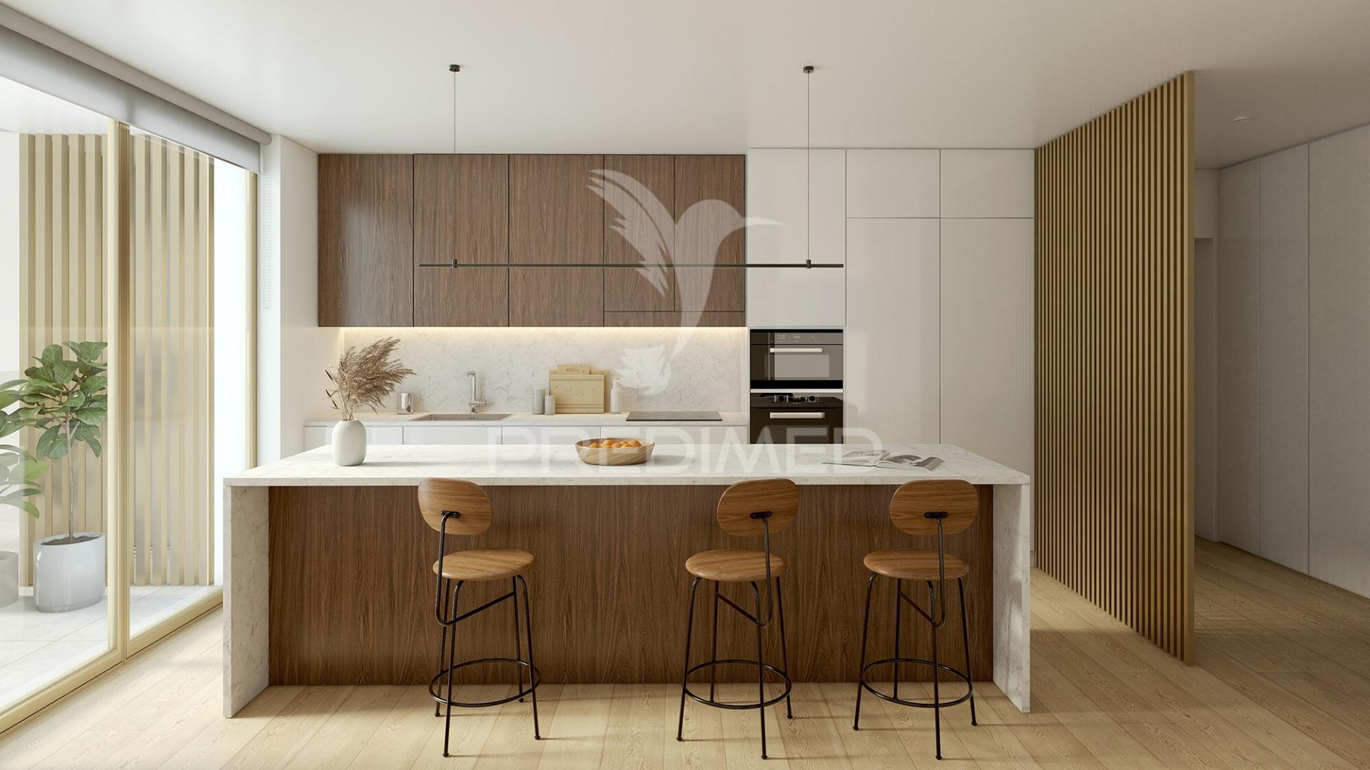 Apartamento t3 duplex em construção – glória e vera cruz, aveiro
