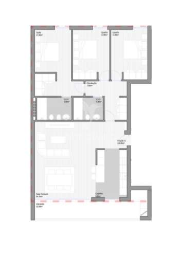 Apartamento t3 - entroncamento