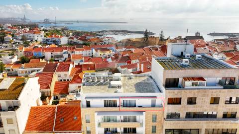 Apartamento t3 - penthouse com vista mar