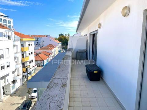 Apartamento t3 - penthouse com vista mar
