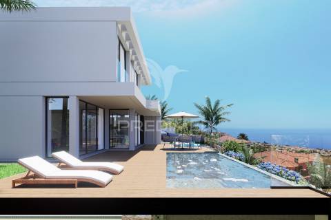 Moradia t3 com vista baía do funchal