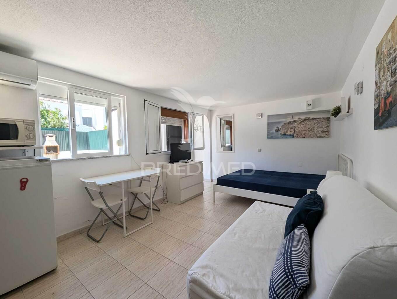Studio para arrendar ao ano em monte gordo, contas incluídas