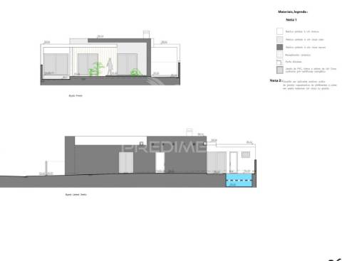 Moradia térrea t4 com piscina, pinhal do general, fernão ferro.