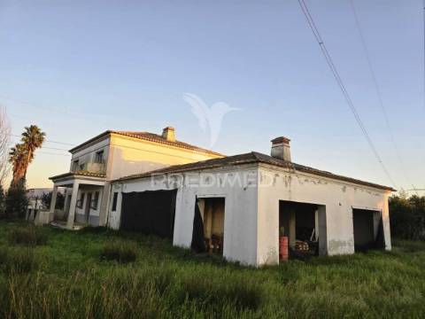 Quinta com 10.000 m² e armazém licenciado para indústria — palmela