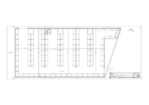 Pavilhão industrial com 2416m2.