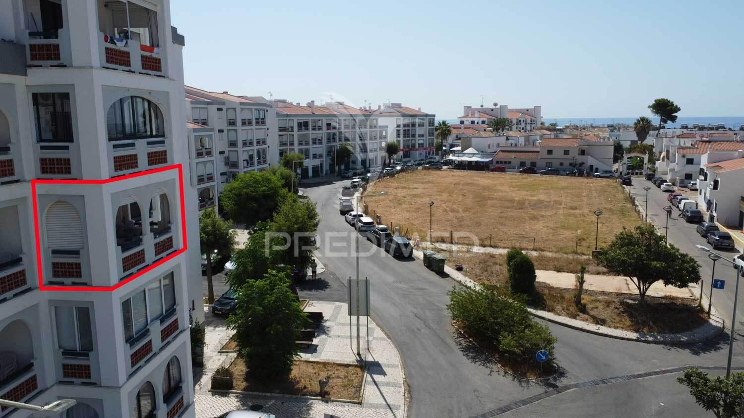 Apartamento t1 em manta rota com vista mar, perto da praia